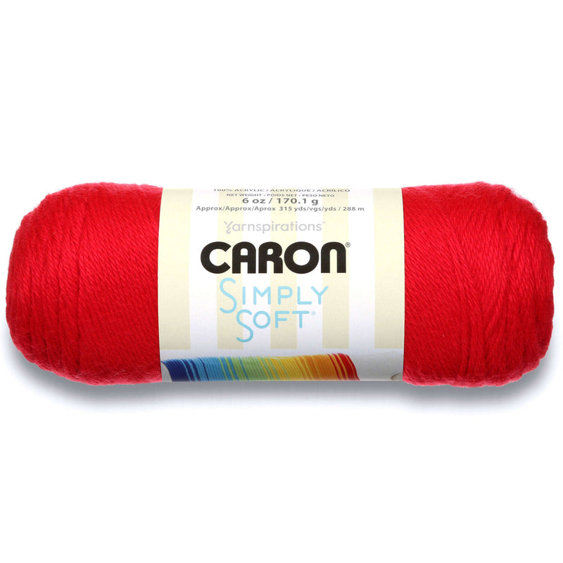 Caron® Simply Soft® Speckle™ #4 Medium Acrylic Yarn, Snapdragon