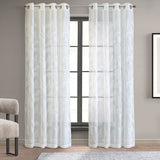 Grommet curtain panel - Renata - White