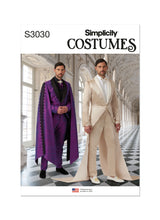 Simplicity S3030 - MEN'S COSTUME SUITS