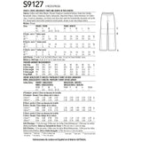 Simplicity S9127 Unisex Sleepwear  (XS-S-M-L / XS-S-M-L-XL)
