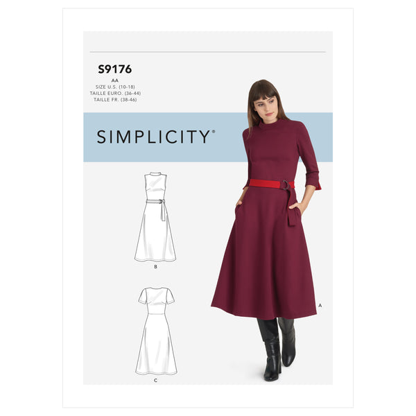 Simplicity S9176 Robes pour Dames et Femmes