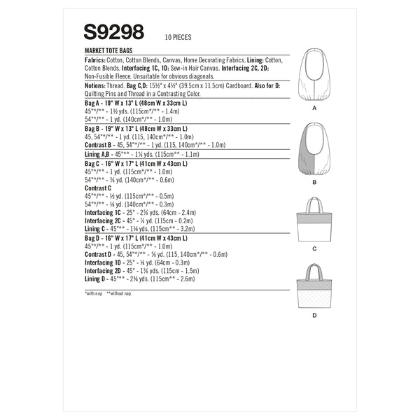 Simplicity - S9298 SACS CABAS