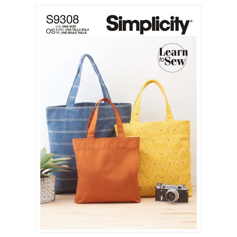 Simplicity - S9308 TOTE BAGS IN THREE SIZE