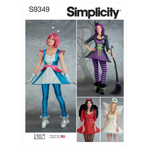 Simplicity S9349 Misses' Costumes