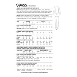 Simplicity S9455 Misses', Men's & Children's Knit Pants and Top (XS-S-M-L / XS-S-M-L-XL)