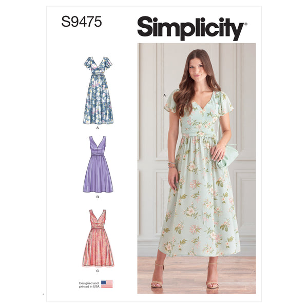 Simplicity S9475 Misses' Dresses