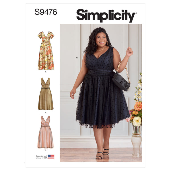 Simplicity S9476 Women's Dresses