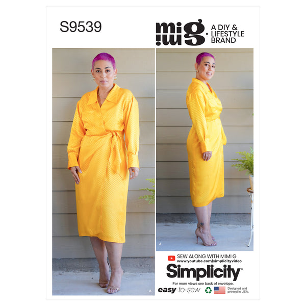 Simplicity S9539 Misses' Dress
