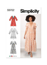 Simplicity - S9702 MISSES' EMPIRE DRESS
