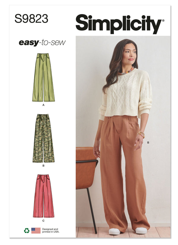 SIMPLICITY - S9823 Misses' Pants