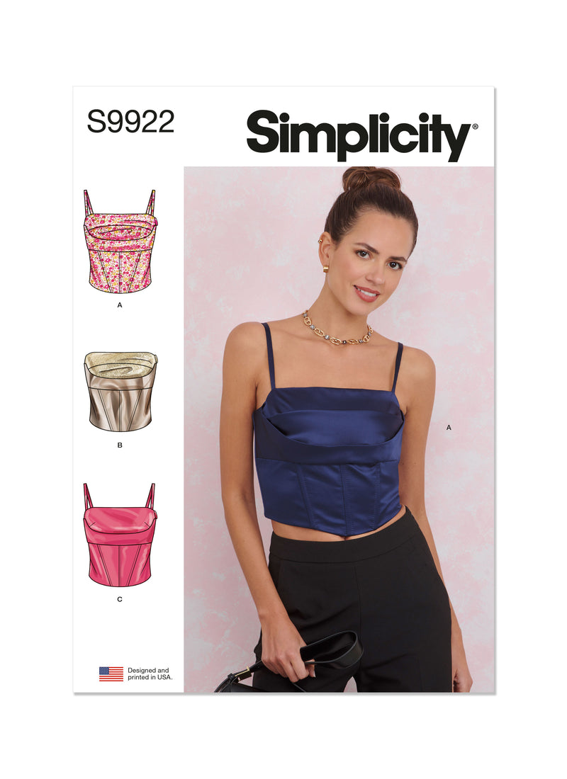 Simplicity - S9922 MISSES' CORSETS