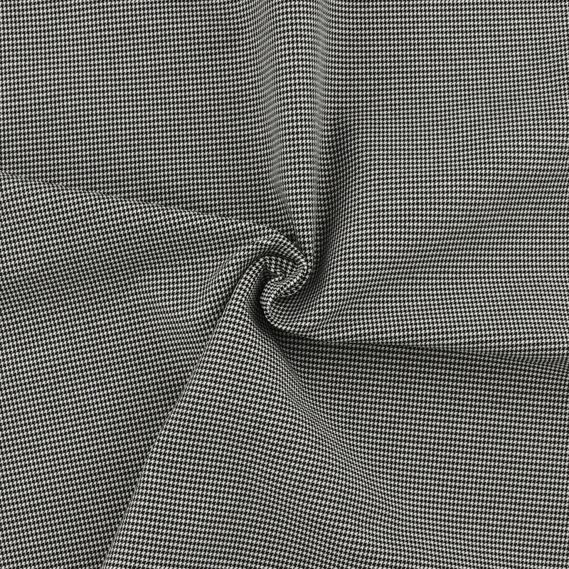 Tissu léger pour Costume - 005 - Noir et Blanc