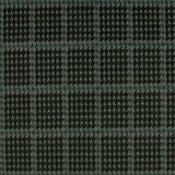 Stretch Plaid Suiting - YORK - 001 - Black & Green