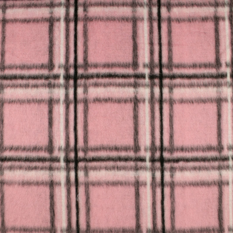 Tissu pour Manteau - NOTTINGHAM - 001 - Rose