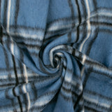 Tissu pour Manteau - NOTTINGHAM - 003 - Bleu