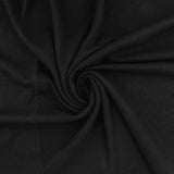 Tissu de Pure Laine pour Manteau - ALPINE - 003 - Noir