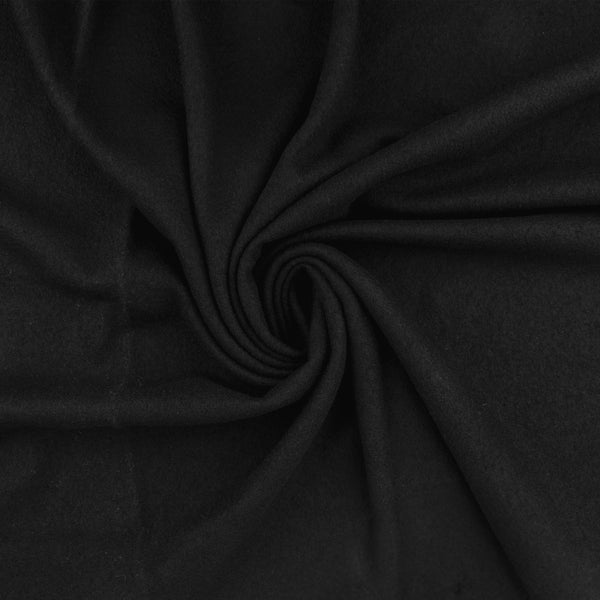 Pure Wool Coating - ALPINE - 003 - Black