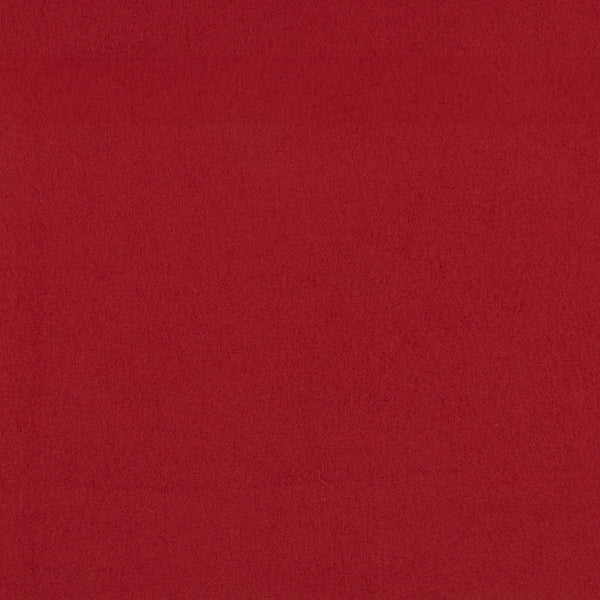 Tissu de Pure Laine pour Manteau - ALPINE - 005 - Rouge