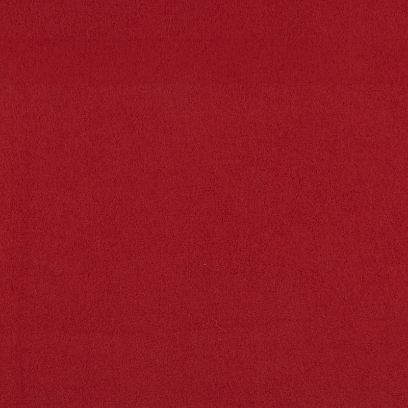 Tissu de Pure Laine pour Manteau - ALPINE - 005 - Rouge