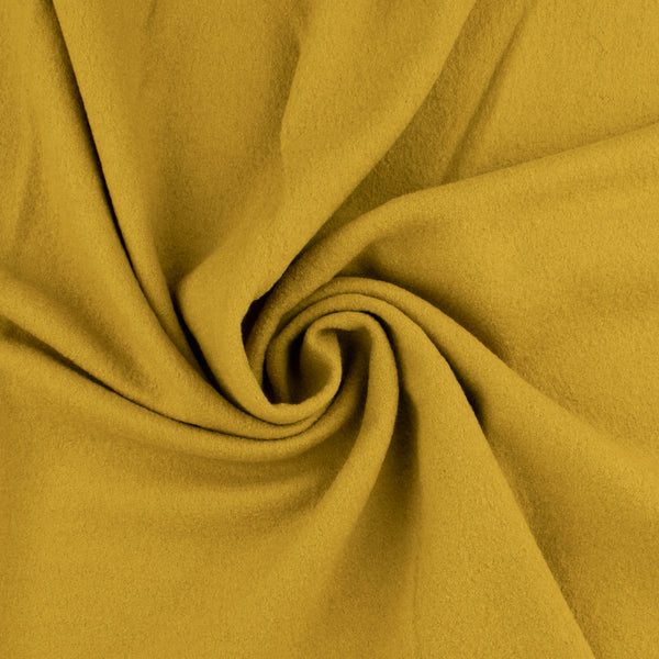 Pure Wool Coating - ALPINE - 007 - Mustard