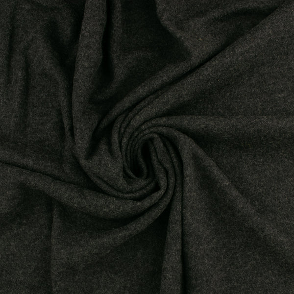 Pure Wool Coating - ALPINE - 008 - Charcoal