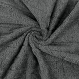 Quilted Poly Bonded To Chenille - OLIVER - 005 - Grey