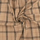 Plaid Jacketing - LUMBERJACK - 001 - Camel