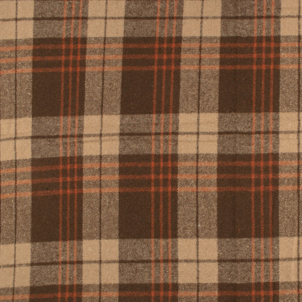 Plaid Jacketing - LUMBERJACK - 010 - Brown