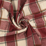 Tissu à Carreaux pour Veste - &lt;LUMBERJACK&gt; - 011 - Cerise