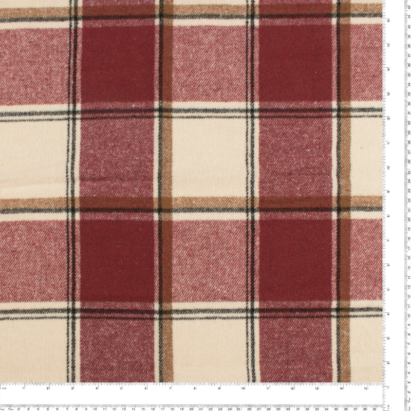 Plaid Jacketing - LUMBERJACK - 011 - Cherry