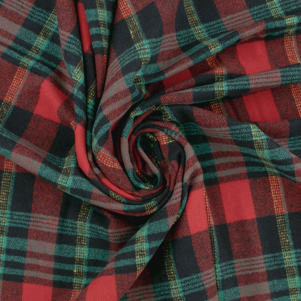 Plaid Jacketing - LUMBERJACK - 014 - Red