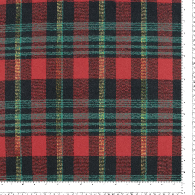 Plaid Jacketing - LUMBERJACK - 014 - Red