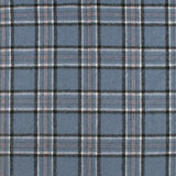 Tissu à Carreaux pour Veste - &lt;LUMBERJACK&gt; - 017 - Bleu Acier