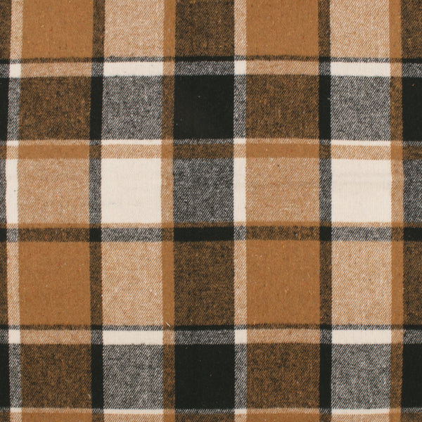 Plaid Jacketing - LUMBERJACK - 018 - Black