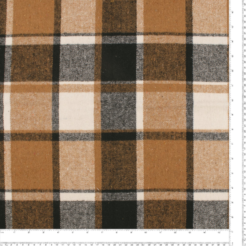 Plaid Jacketing - LUMBERJACK - 018 - Black