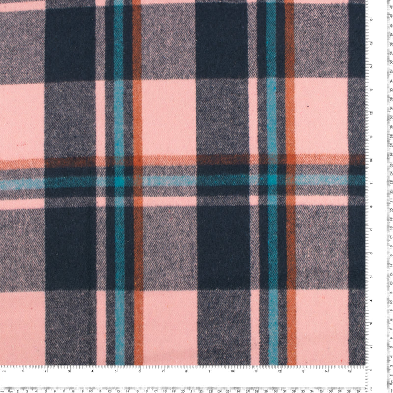 Plaid Jacketing - LUMBERJACK - 020 - Pink