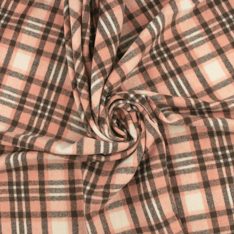 Plaid Jacketing - LUMBERJACK - 023 - Salmon