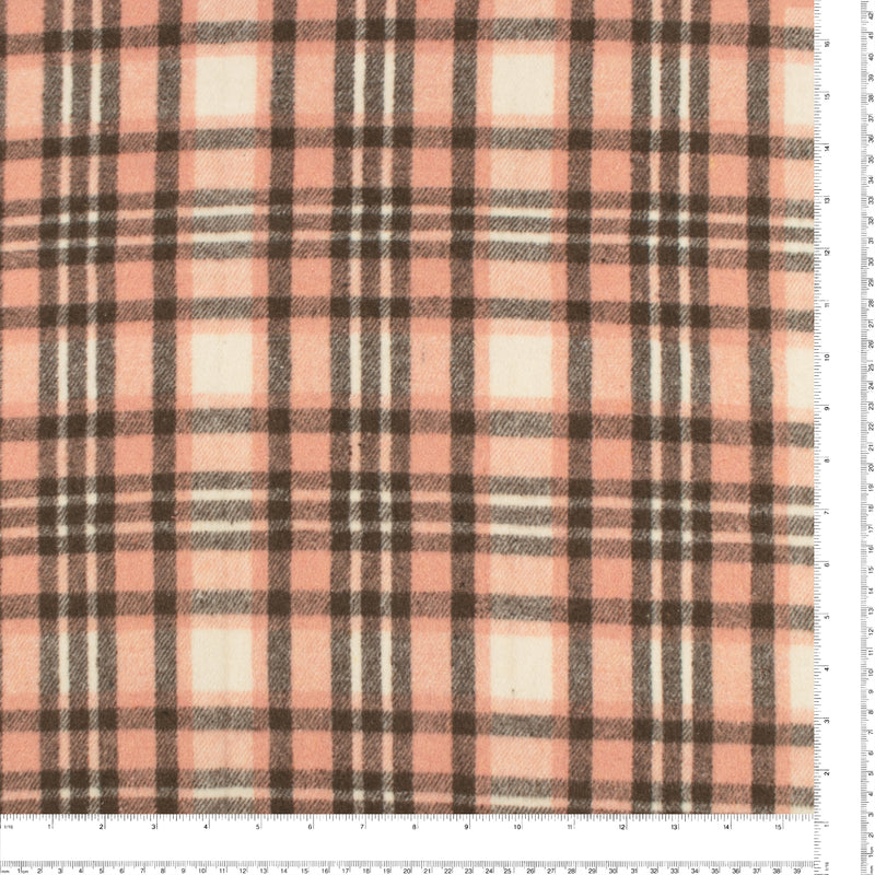 Plaid Jacketing - LUMBERJACK - 023 - Salmon