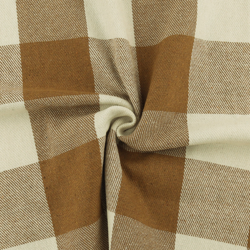 Tissu à Carreaux pour Veste - &lt;LUMBERJACK&gt; - 024 - Caramel