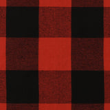 Tissu à Carreaux pour Veste - &lt;LUMBERJACK&gt; - 025 - Rouge