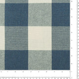 Tissu à Carreaux pour Veste - &lt;LUMBERJACK&gt; - 027 - Denim