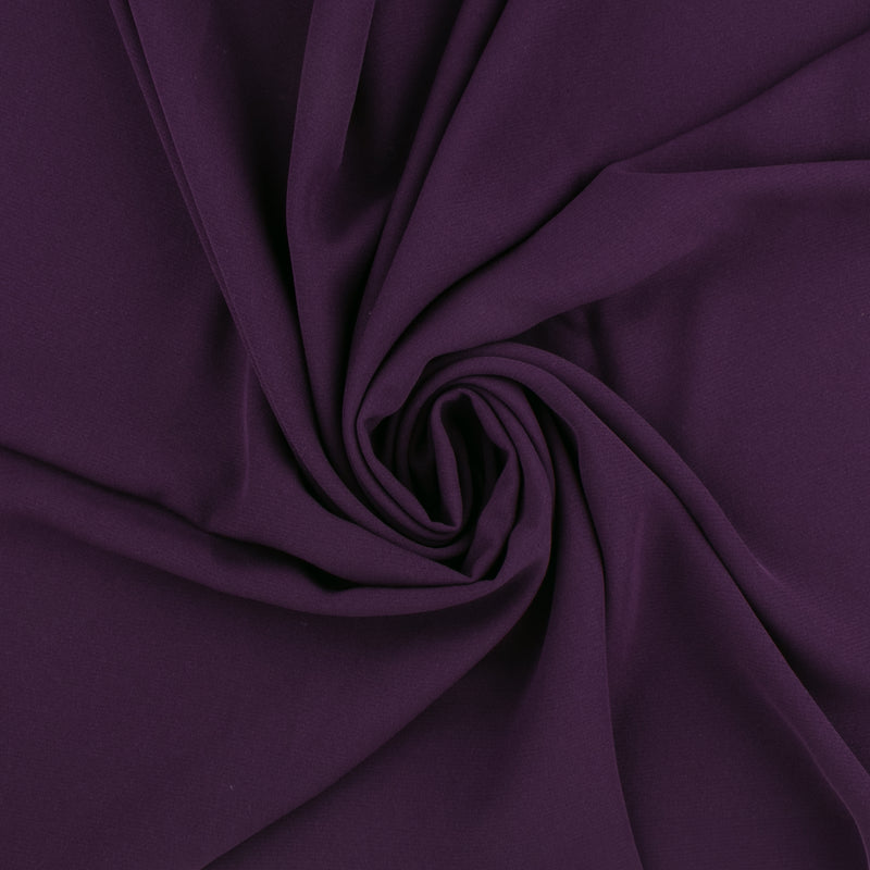 Tissu pour Costume - HILLARY - 013 - Aubergine