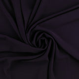 Tissu pour Costume - HILLARY - 018 - Prune Noire