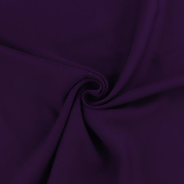 Tissu pour Costume Extensible - JILLIAN - 005 - Aubergine