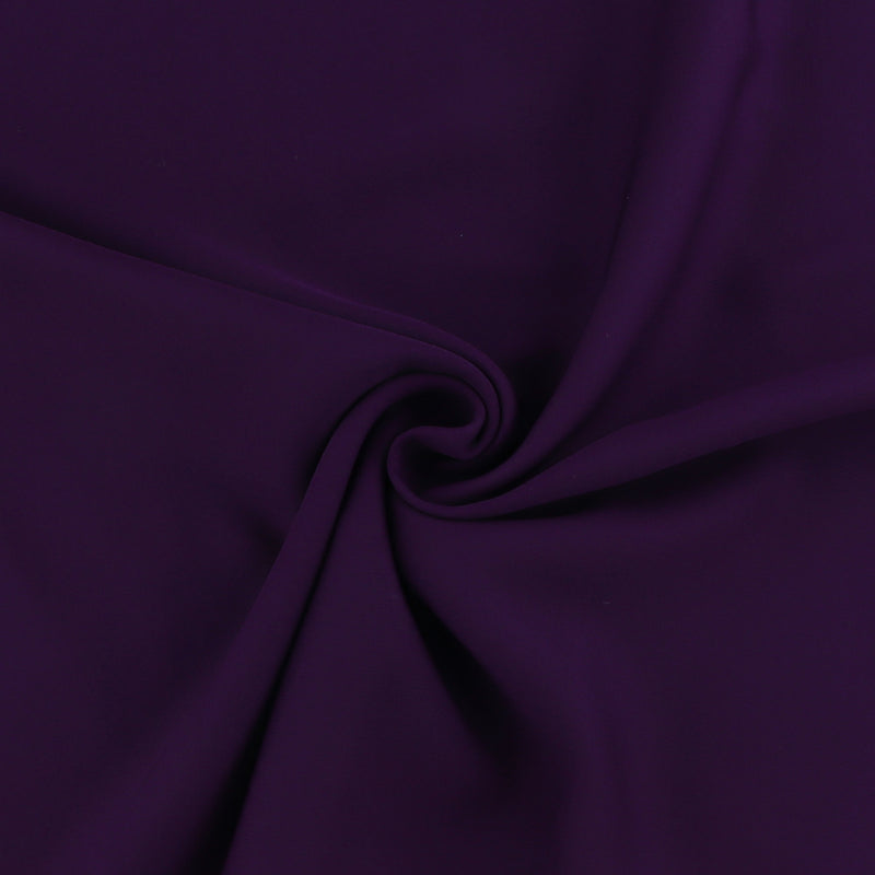 Tissu pour Costume Extensible - JILLIAN - 005 - Aubergine