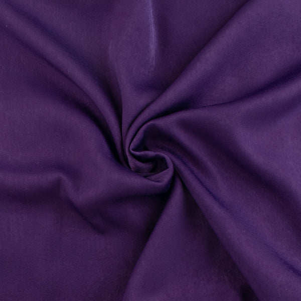 Solid Satin - SADE - 001 - Plum