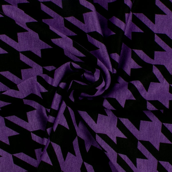 Knit Jacquard - LOUISE - 005 - Purple