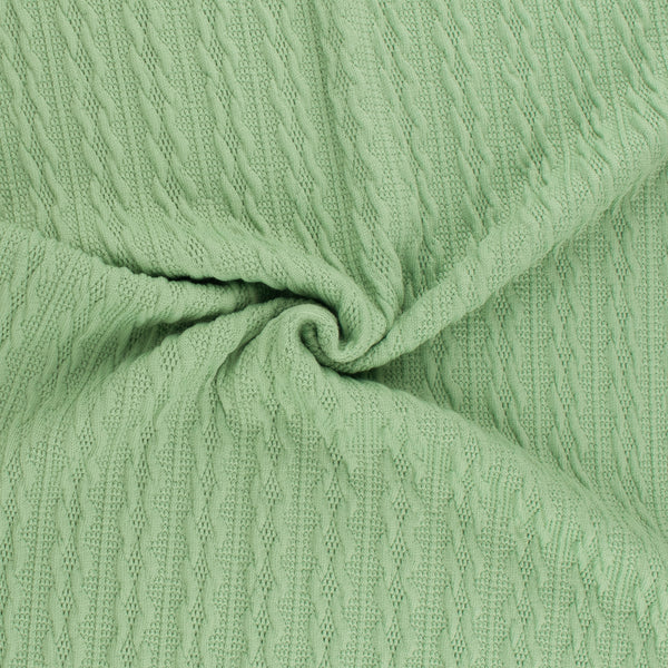 Tricot Torsadé - LYLA -011 - Menthe