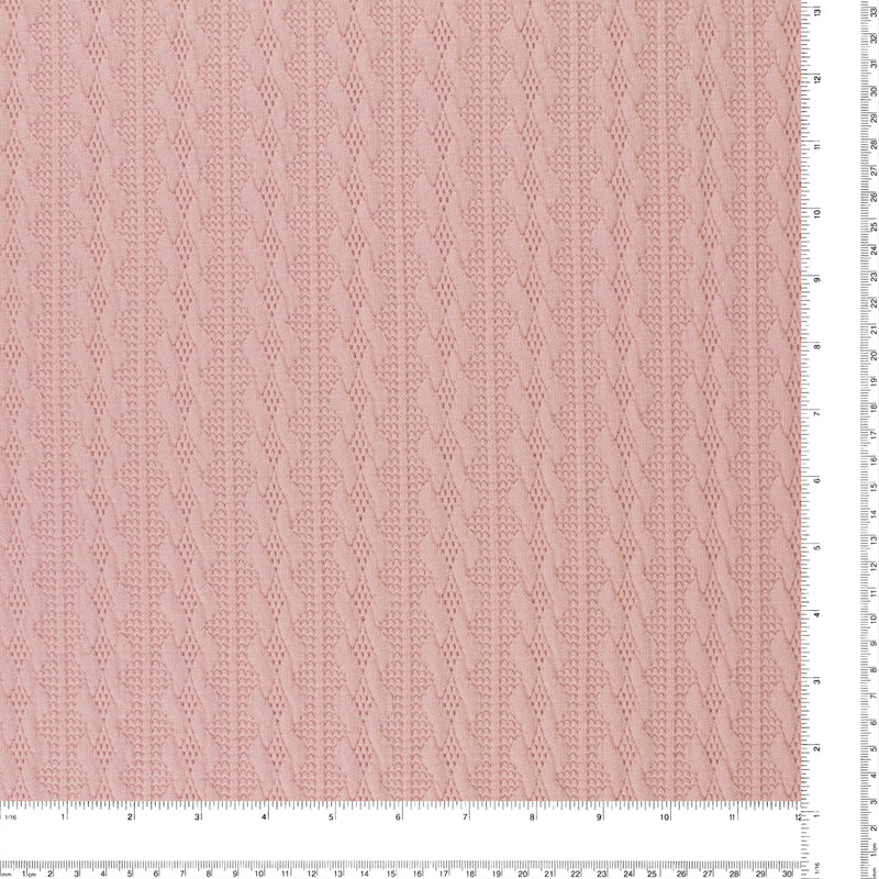 Cable Knit - LYLA - 012 - Light Pink