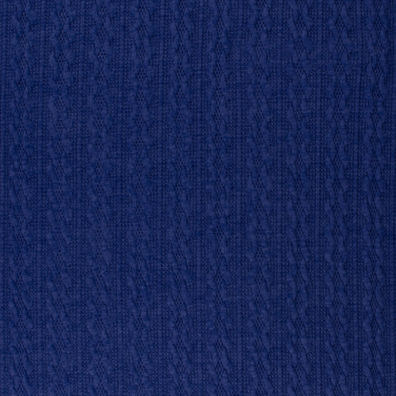 Tricot Torsadé - LYLA -014 - Bleu